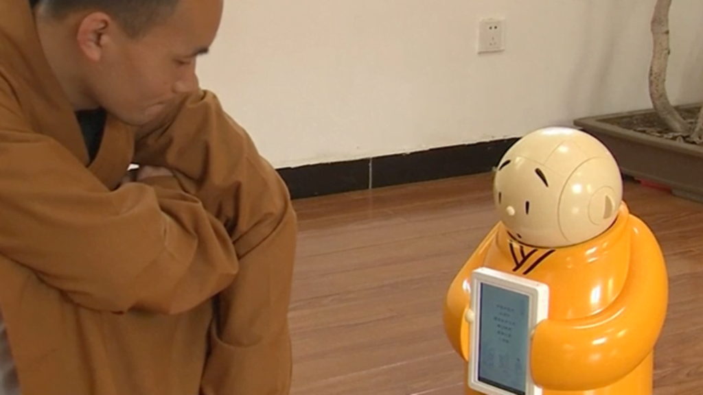 Android Robot Monk