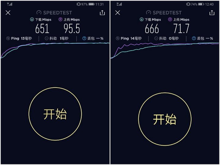 Huawei Mate 20 X 5g Network Speed