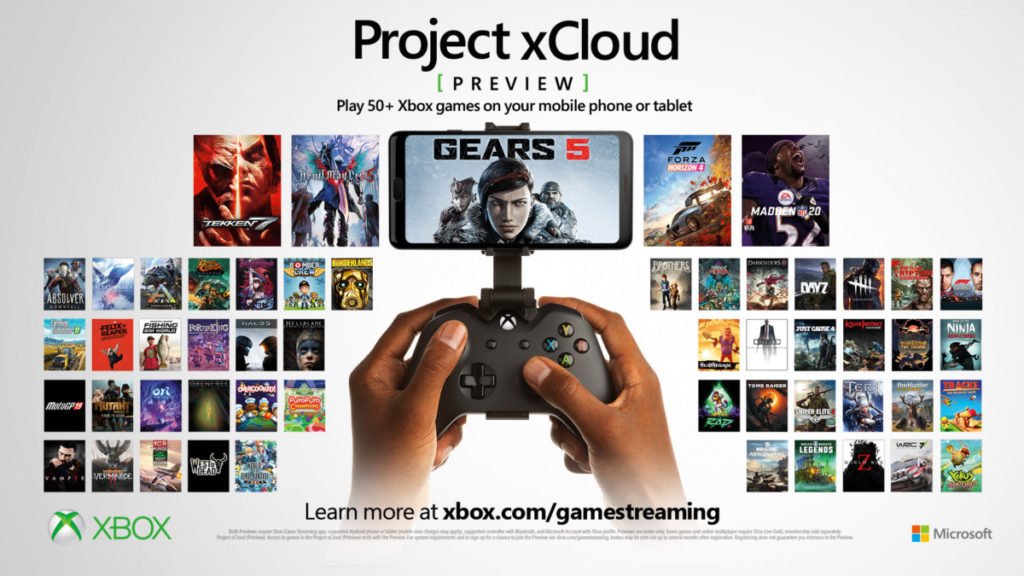 Over 50 Games On Project Xcloud