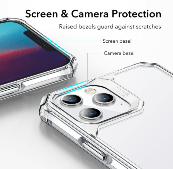 ESR Air Armor Luxury Full Transparent Case iPhone 12 Mini Cases