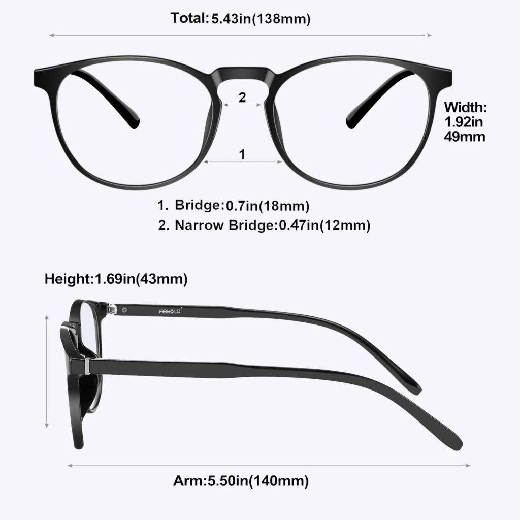 FEIYOLD Anti Eyestrain Computer Gaming Glasses