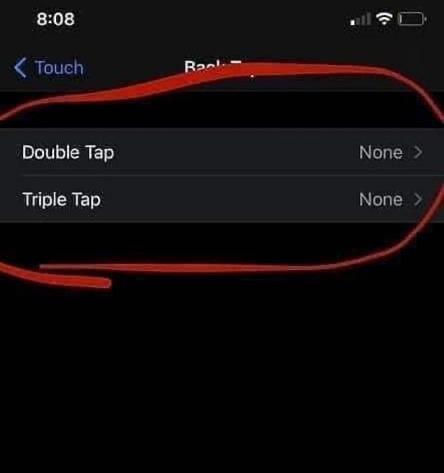 double or triple tap