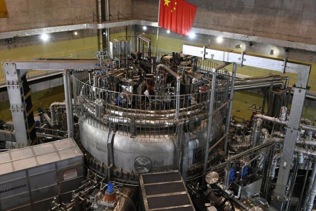 inner look of china artificial sun