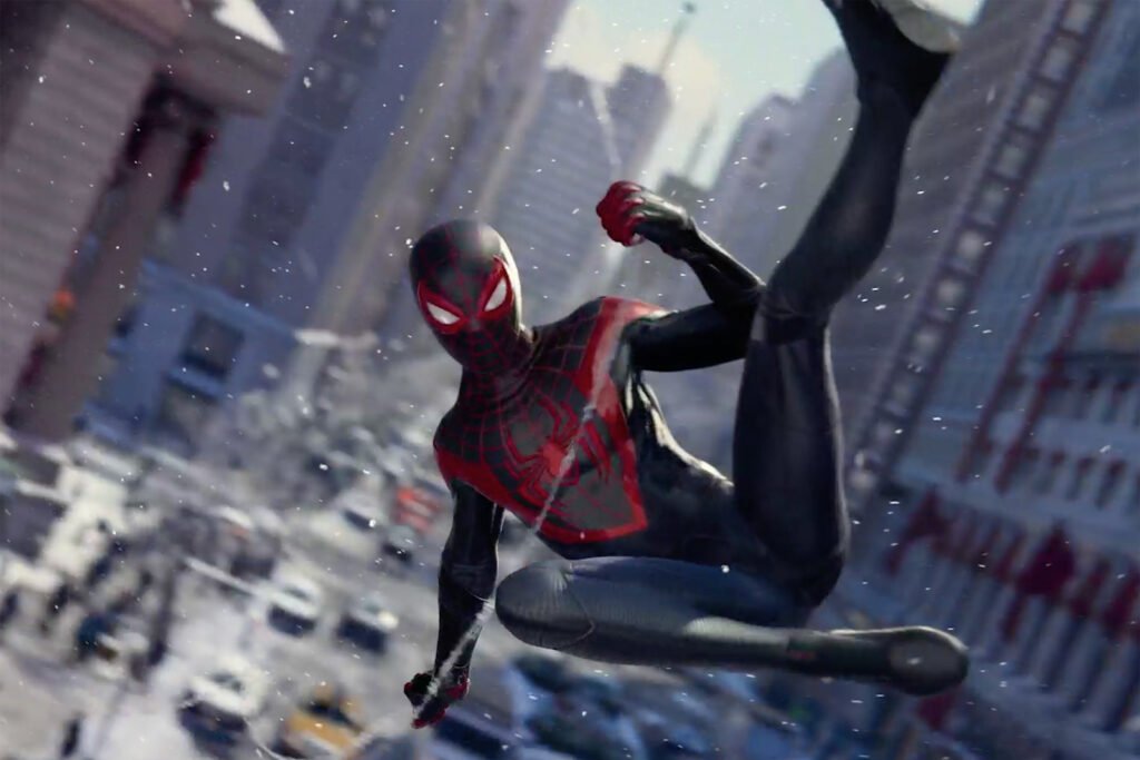 Jeux ps5 Marvel Spider Man Miles Morales Ultimate Edition