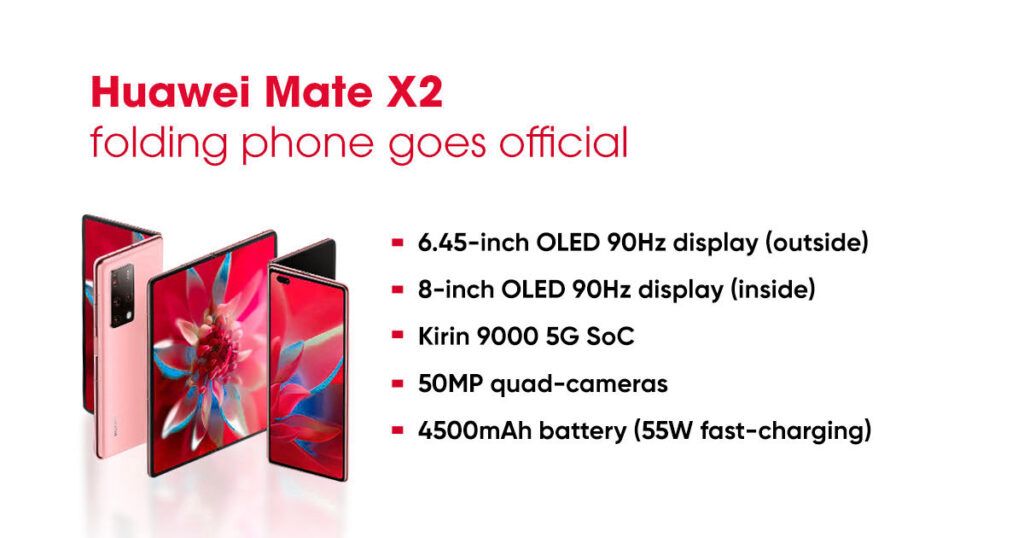 Huawei Mate X2 launched 1