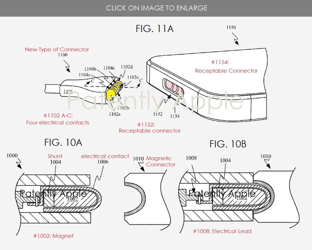 Apple Remove Charging Ports iphone patent