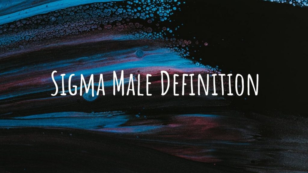 Definizione maschile Sigma