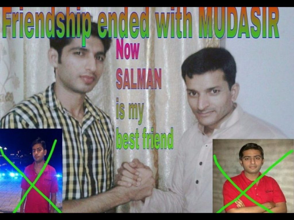 Friendship ended with Mudasir meme
