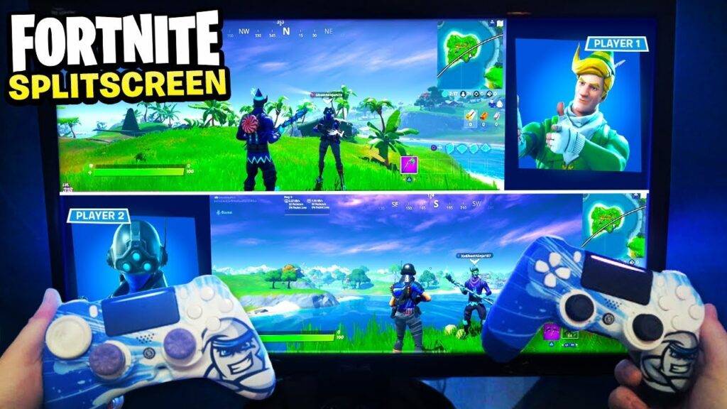 Fortnite Gets Split Screen on PS5 and Xbox Series X with 4K and 60 FPS
