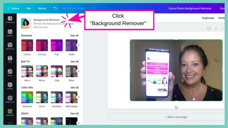 How To Remove Background In Canva Without Premium For Free