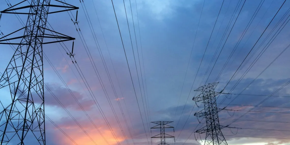 Transmission Tower Under Gray Sky