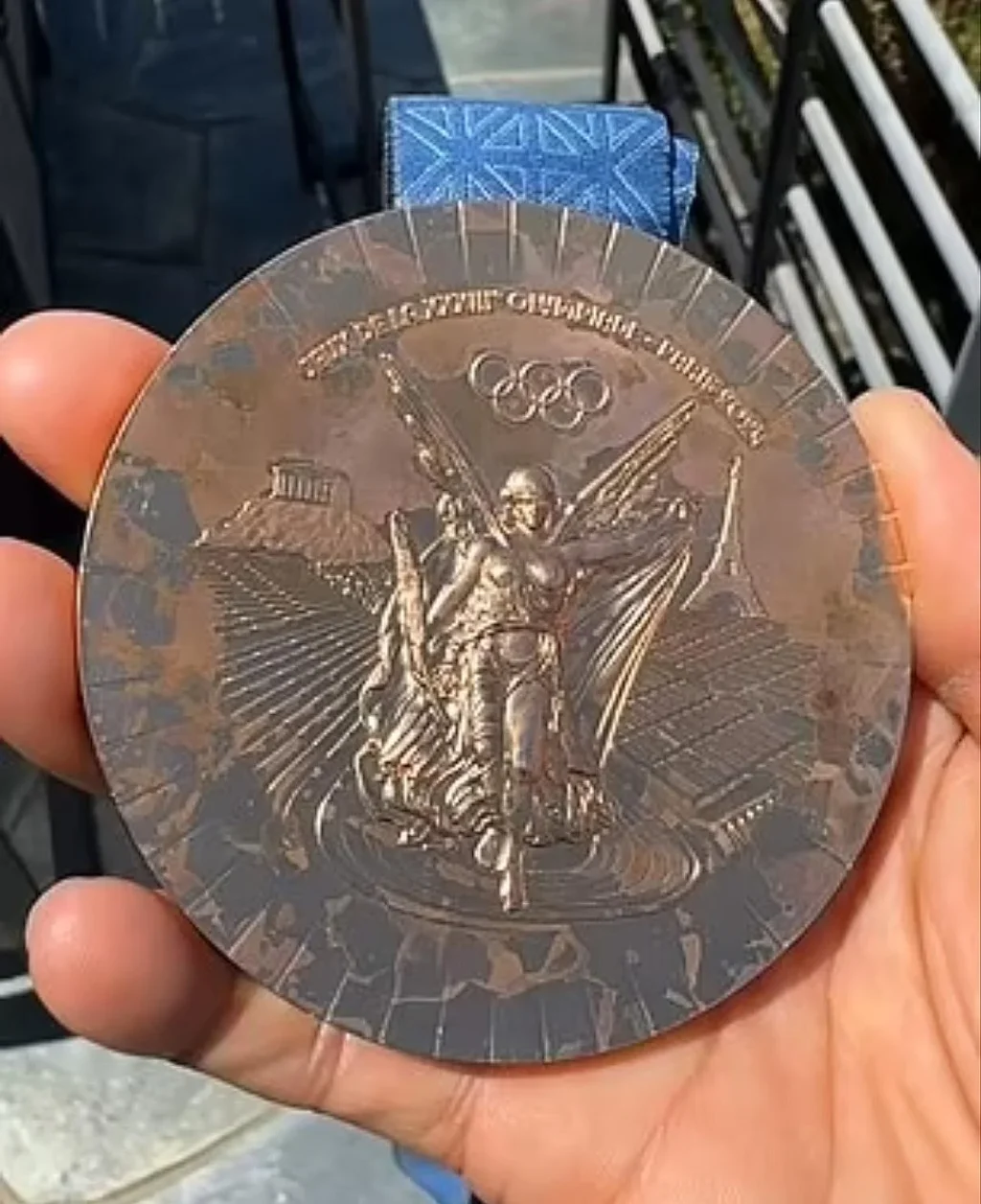 Degraded quality of Olympic bronze medal