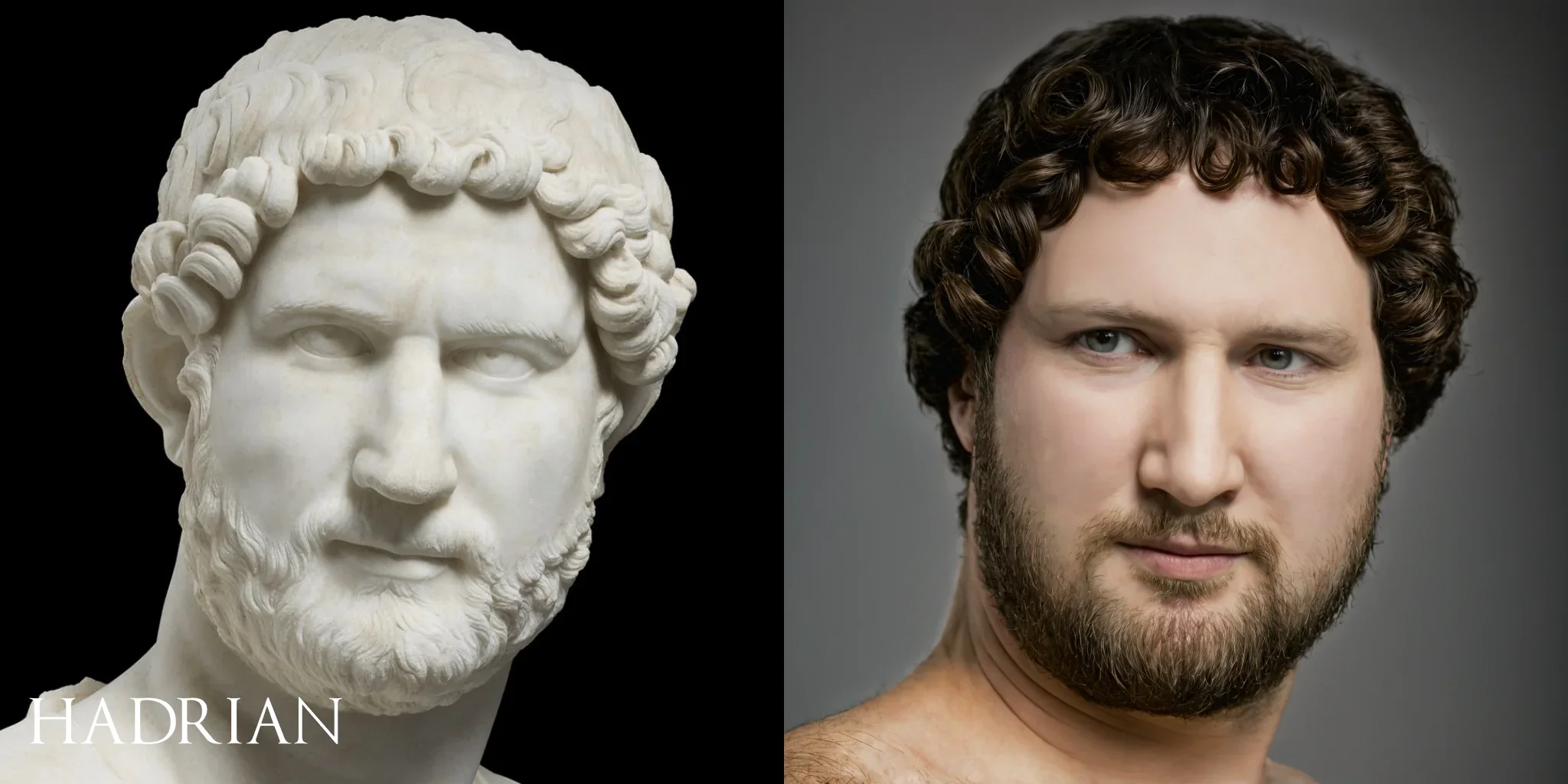 ancient roman scuptures AI HADRIAN