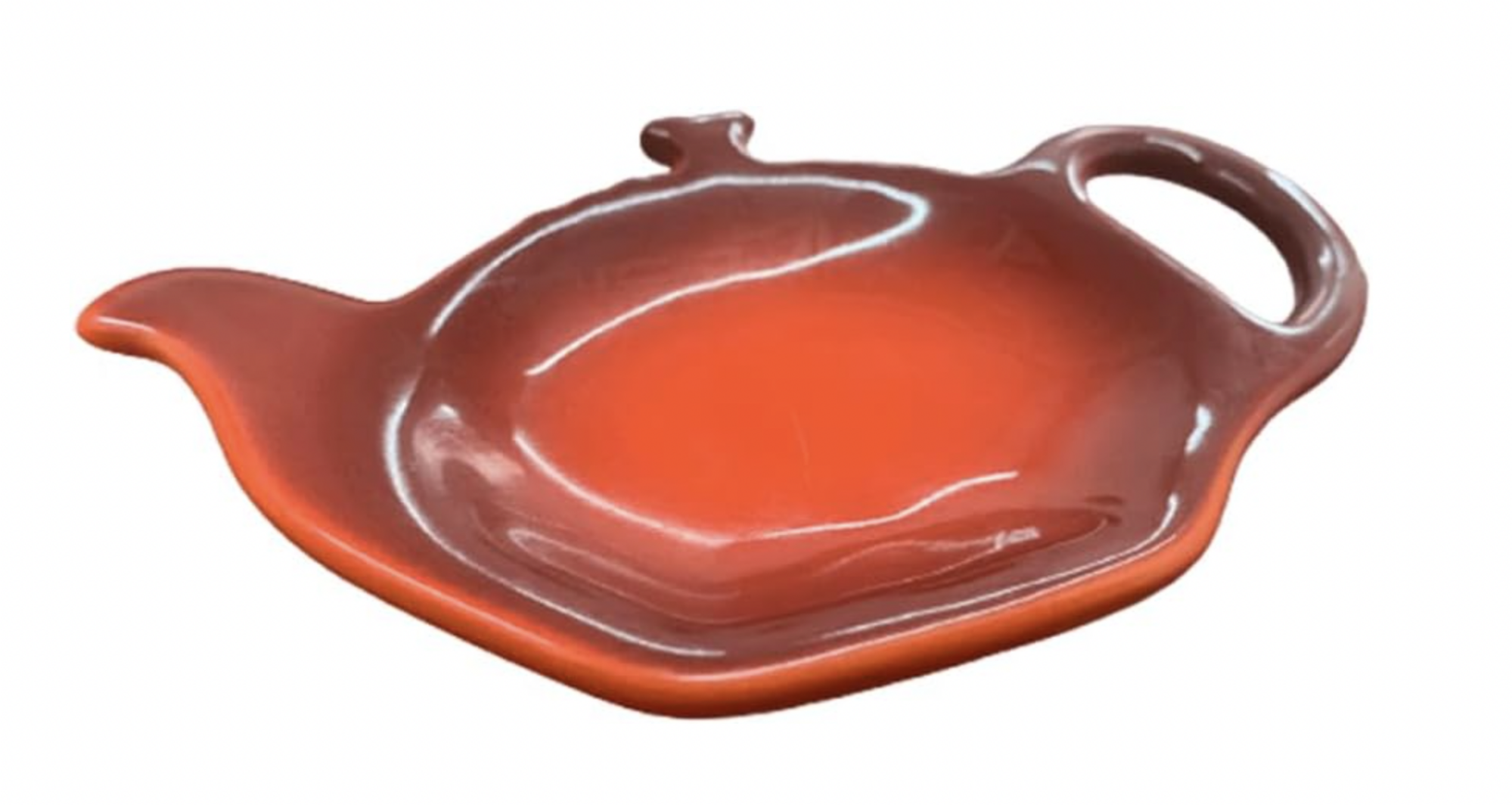 Tea kettle shaped platter