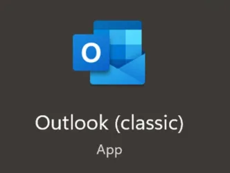 Outlook classic app icon