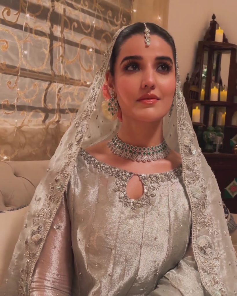 Hareem Farooq Shares Wedding Sequence BTS From Bismil