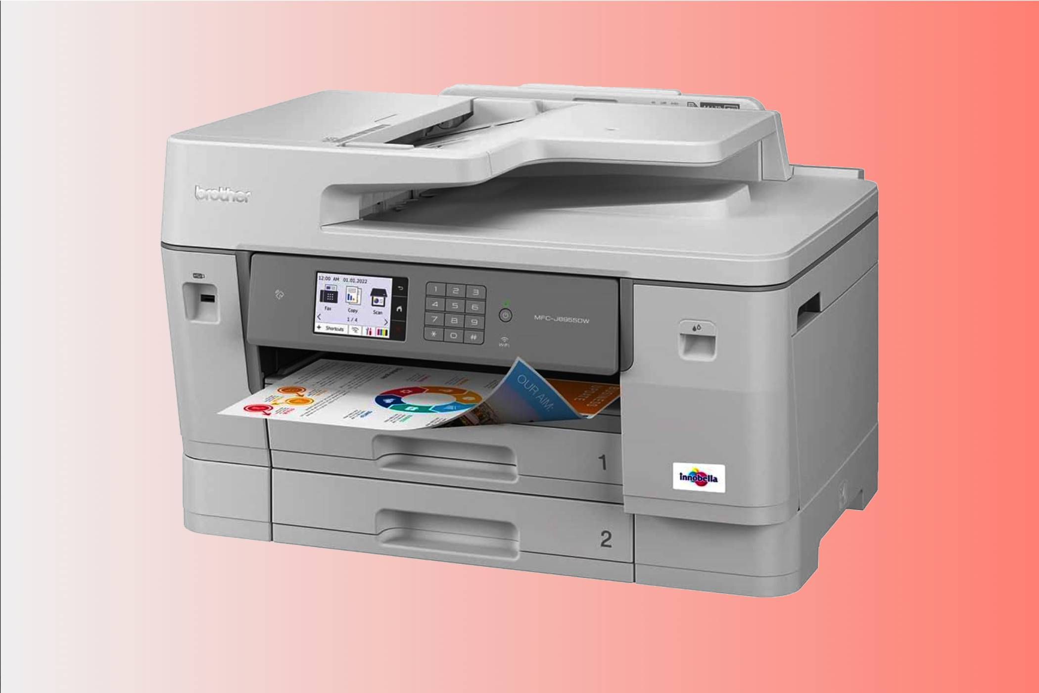 A Brother MFC-J6955DW AIO printer