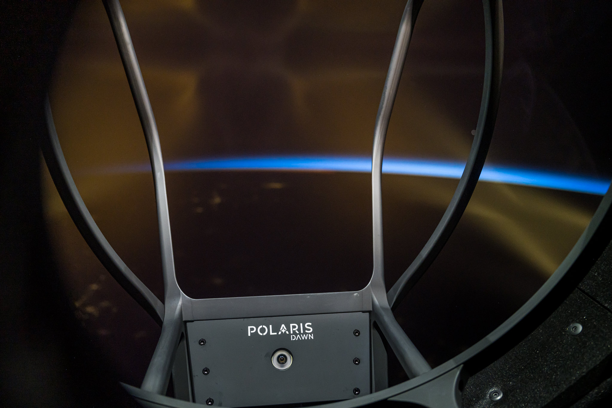 Polaris Dawn over Earth