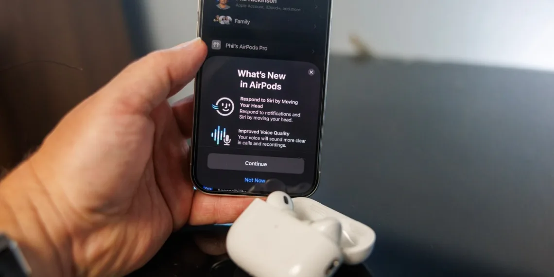 AirPods Pro 2 Update Adds iOS 18 Head Gestures Before Launch