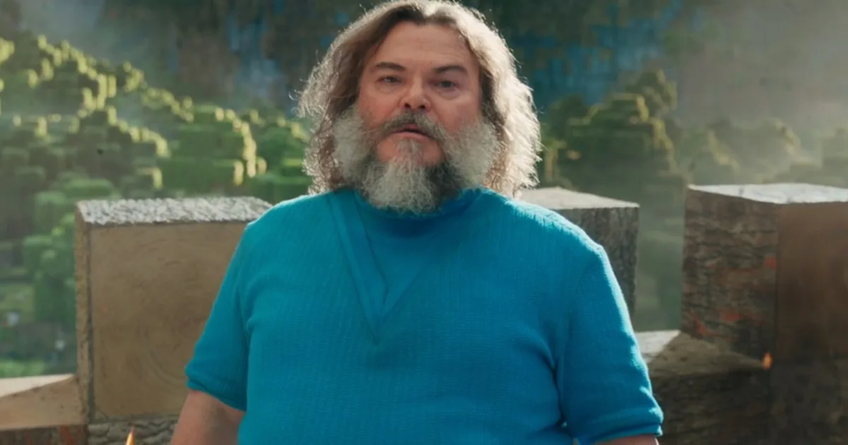 Jack Black Teaches Jason Momoa Crafting in Minecraft Clip