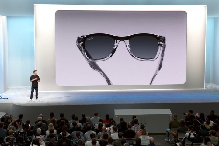 Ray-Ban Meta Smart Glasses available in clear frames.