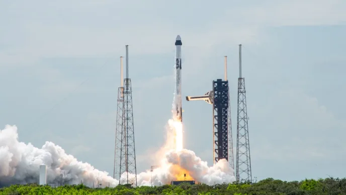 SpaceX Crew-9 Mission Launches Two Astronauts To ISS