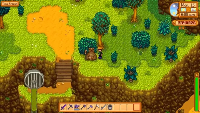 stardew valley trash bear