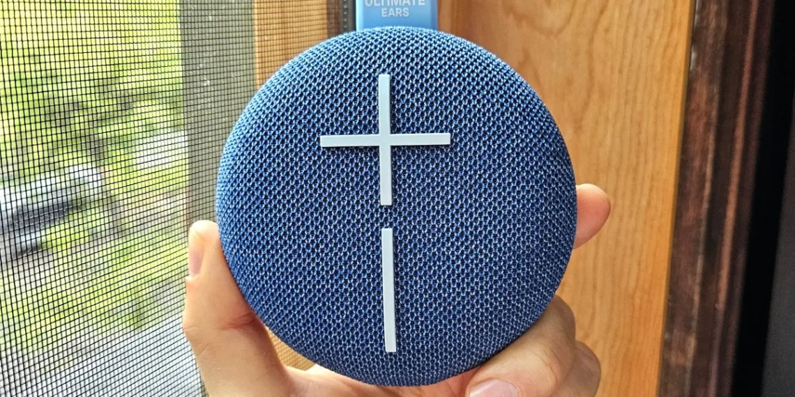 Ultimate Ears Miniroll Speaker Is Tiny Waterproof And Wearable