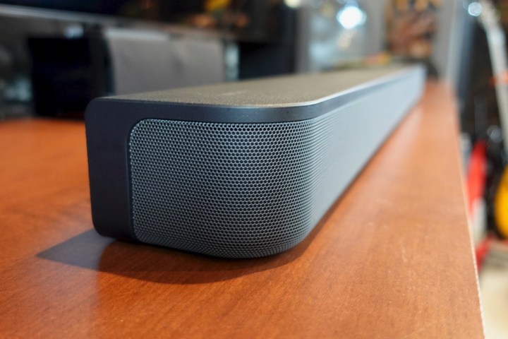 Side view of the Sony HT-S400 soundbar.