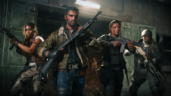 A squad stands together in Call of Duty: Black Ops 6.