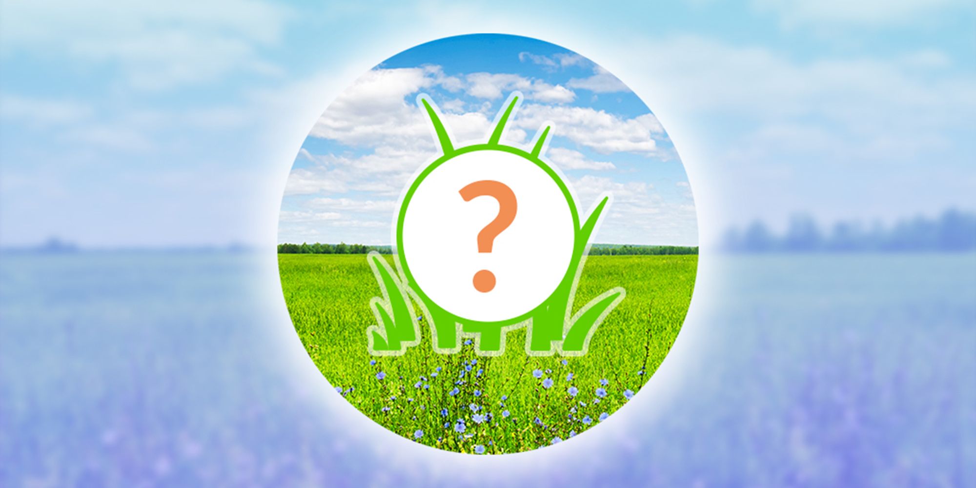 A question mark representing mystery wild spawns in Pokemon GO