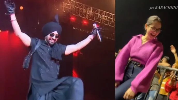 Diljit Dosanjh's London Concert Shines with Hania Aamir's Surprise!