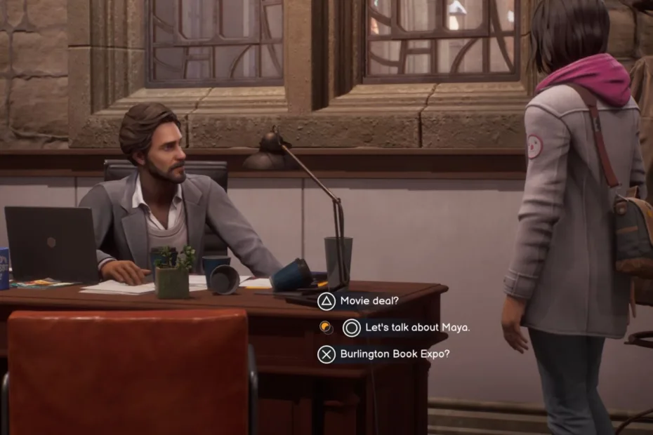 Discovering Maya's Clues in Lucas' Office - Life Is Strange: Double Exposure