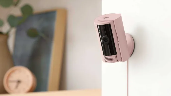 Ring Indoor Cam (2nd Gen) in new Blush color