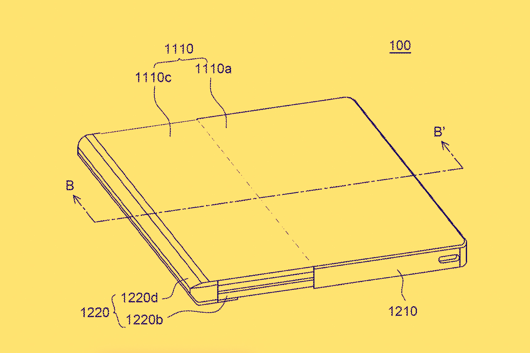 Patent schematic in LG Patent for rollable device.