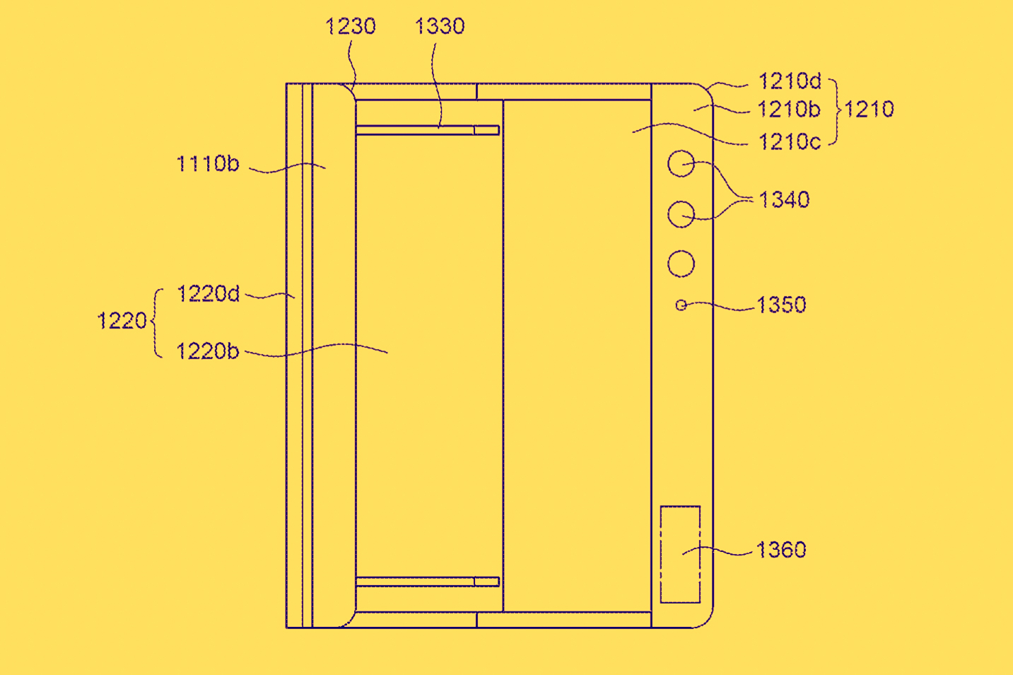 Patent of LG Rollable device.