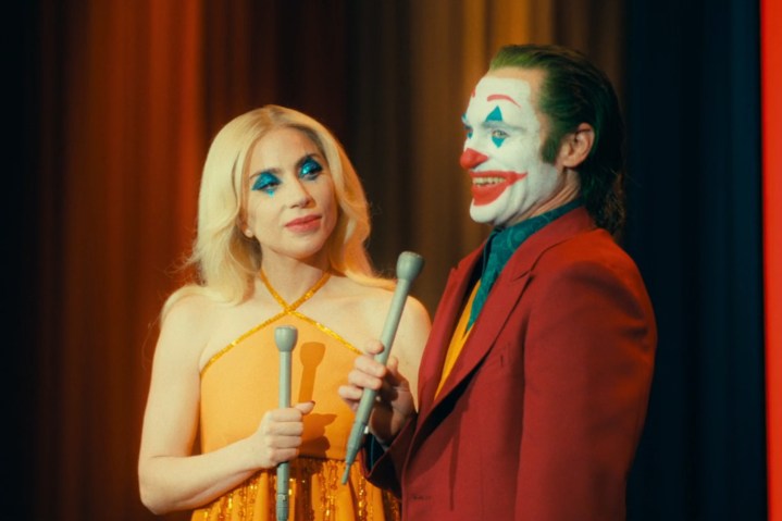 Lady Gaga and Joaquin Phoenix perform in Joker 2.