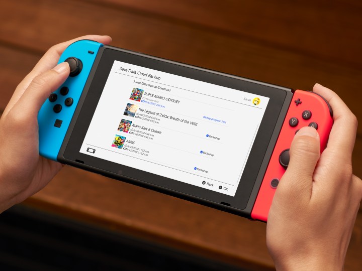 Cloud saves supported via Nintendo Switch Online