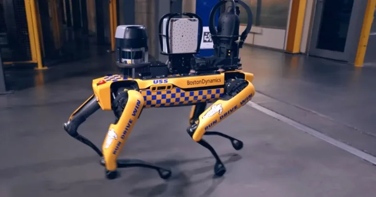 Spot Robot from Boston Dynamics Assists at Michelin