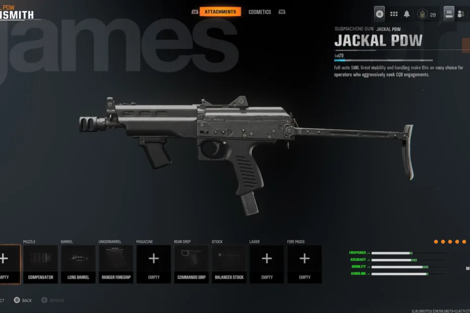 Top Jackal PDW Loadout and Build for Black Ops 6