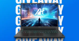 Win This Gigabyte Gaming Laptop Valued At $1,300