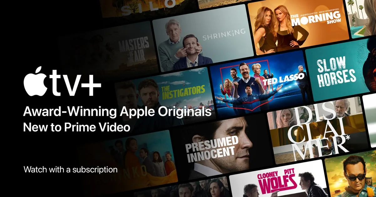 Apple TV+ Launching On Amazon Prime Video This Month