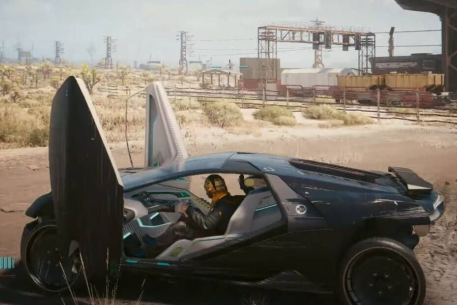 Discovering the Rayfield Caliburn (Batmobile) in Cyberpunk 2077