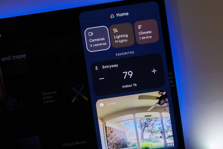 Google TV Now Controls Smart Home Devices