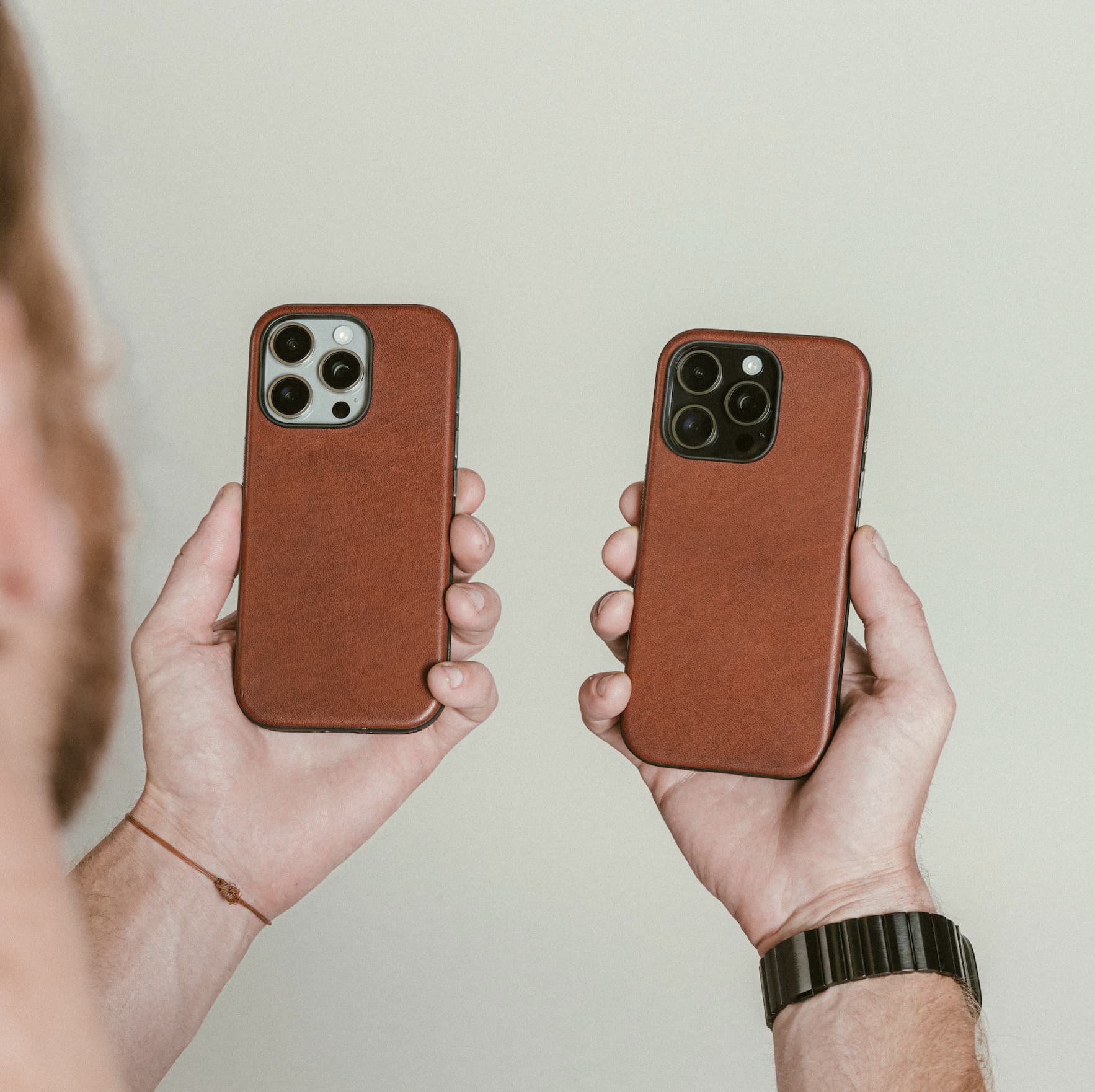 Nomad Olde Dublin Modern Leather Case Horween iPhone 16 Pro