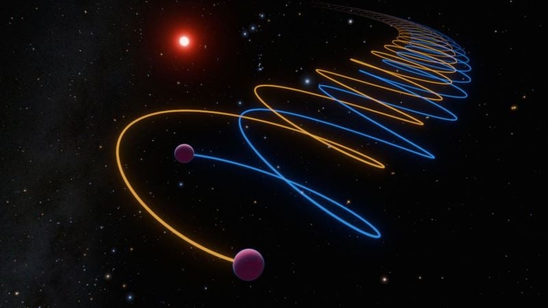 this artwork shows a pair of celestial objects called brown dwarfs named gliese 229ba and gliese 229bb located about 19 light years from our solar system photo reuters