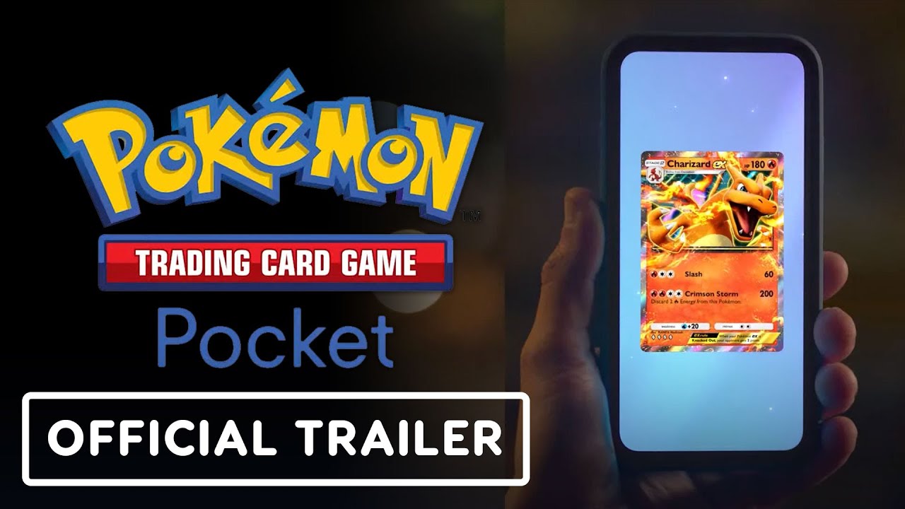 Pokémon Trading Card Game Pocket - Official Announcement Trailer | Pokémon Presents 2024 - YouTube