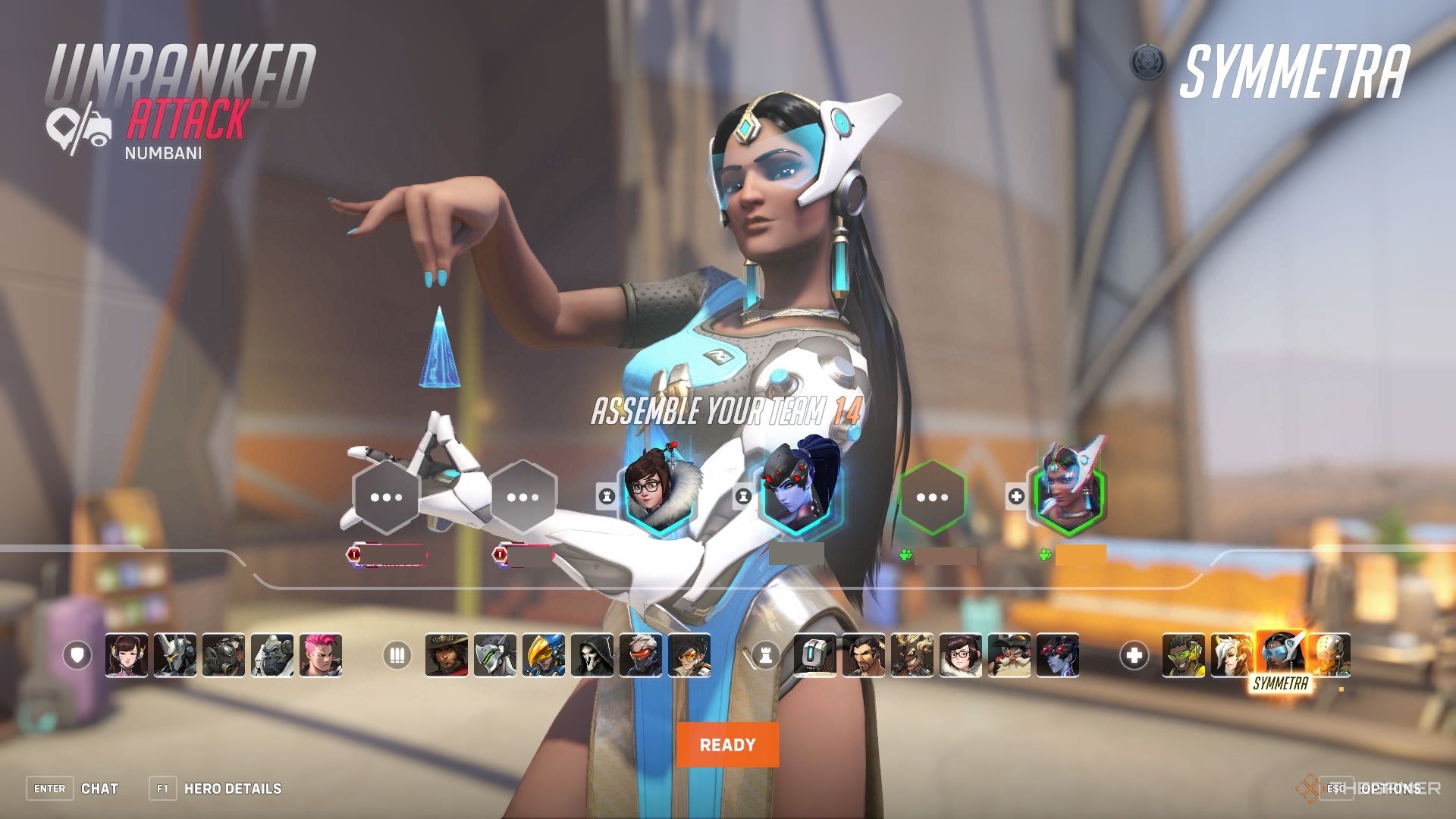 A screenshot of Overwatch 2 Classic Mode's selection screen.