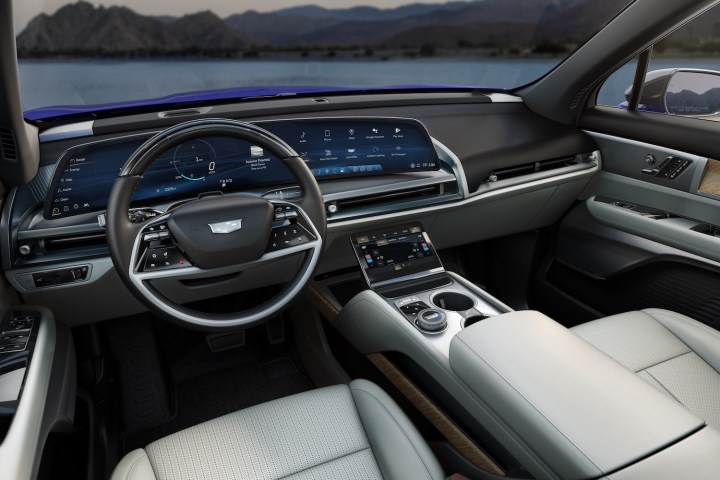 2026 Cadillac Vistiq dashboard.