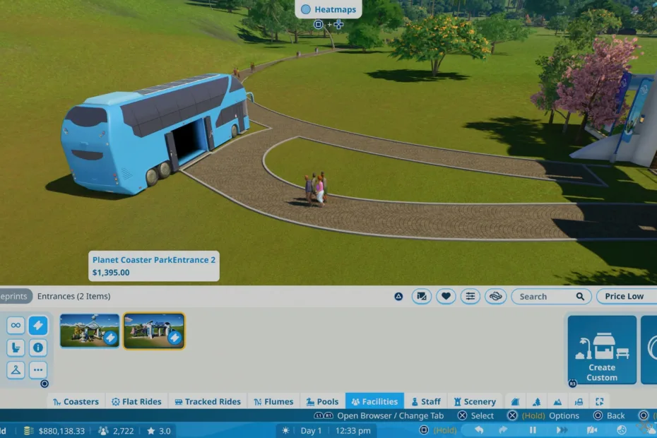Creating Extra Park Entrances in Planet Coaster 2: A Guide